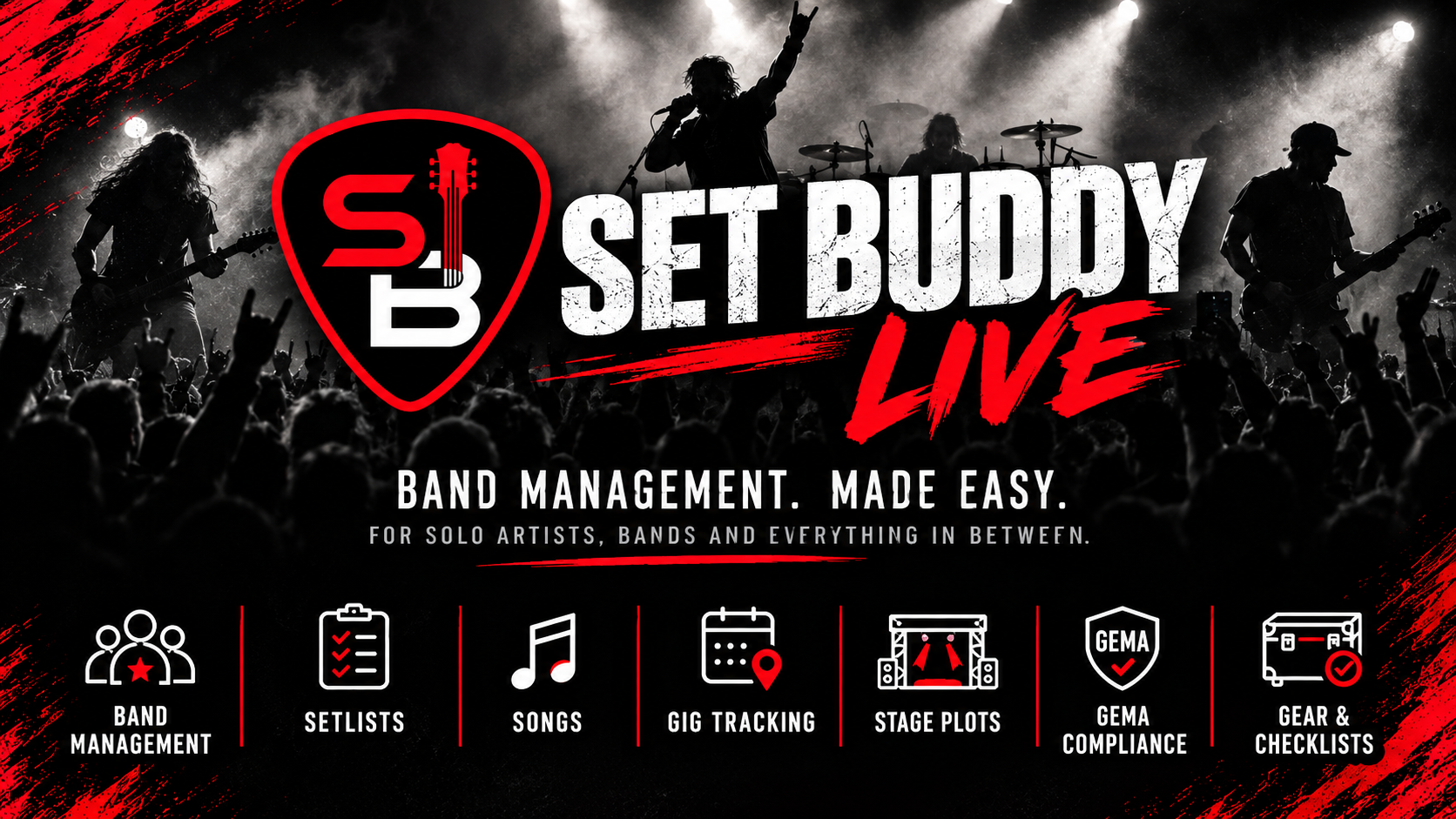 SET / BUDDY : LIVE — the band's best friend